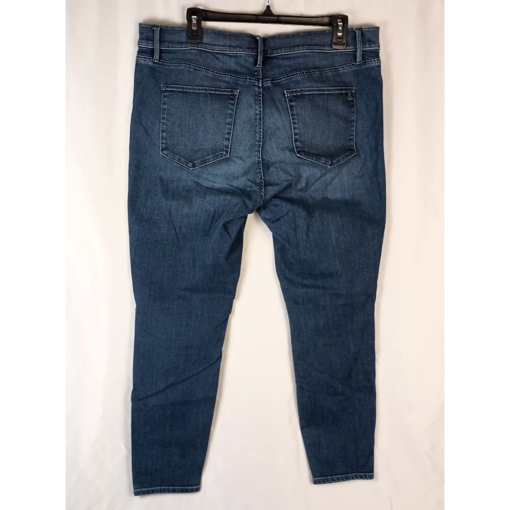 Lou & Grey Downright Skinny High Rise Ankle Jeans Women size 32 - Picture 2 of 8